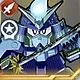 ムシャゴースト（キャラクター／SSR／攻撃）画像