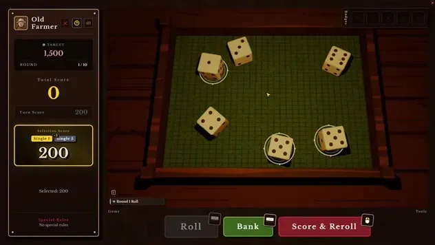 ゲームプレイ画面