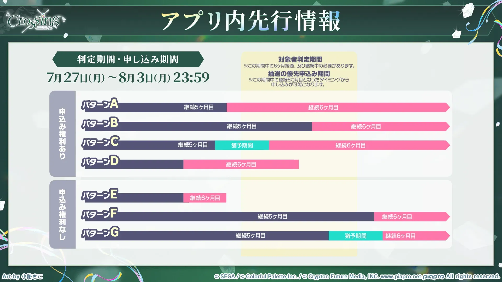 アプリ内先行判定