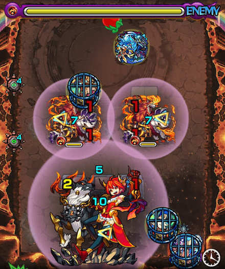 ステージ3のクロスドクロ発動後