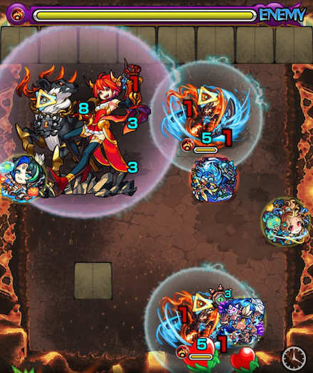 ステージ4のクロスドクロ発動後