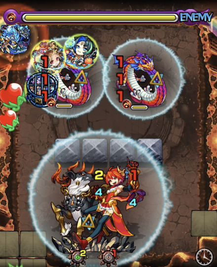 ステージ5のクロスドクロ発動後