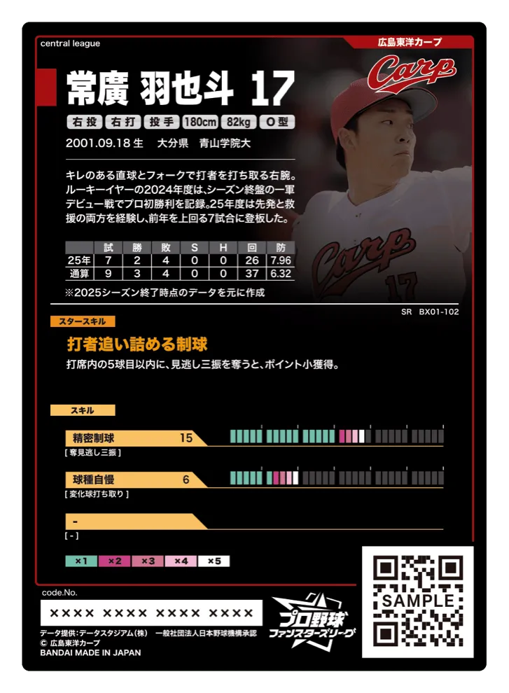 常廣 羽也斗