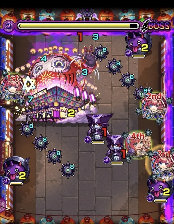 ダルマツリン ステージ
