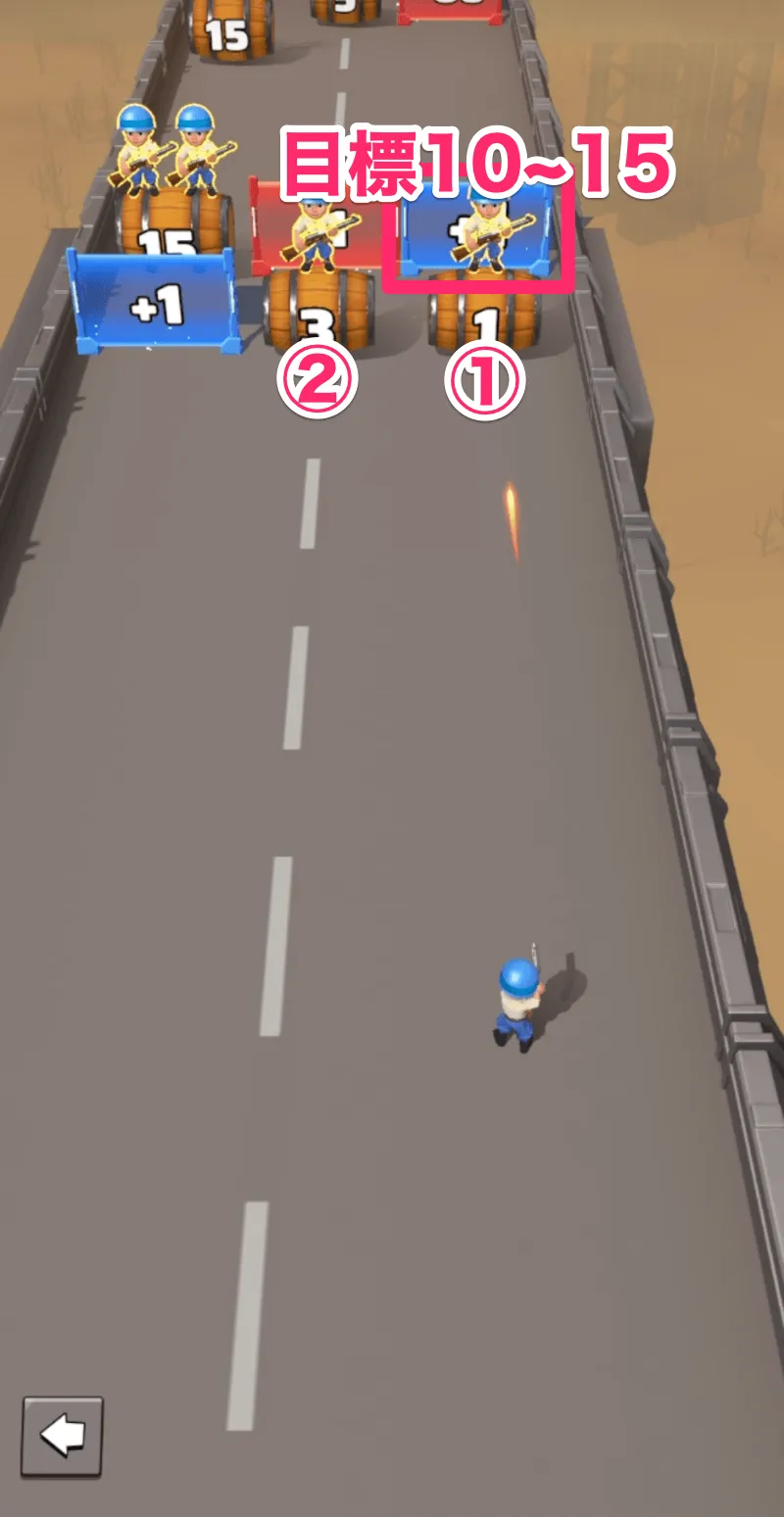 ①