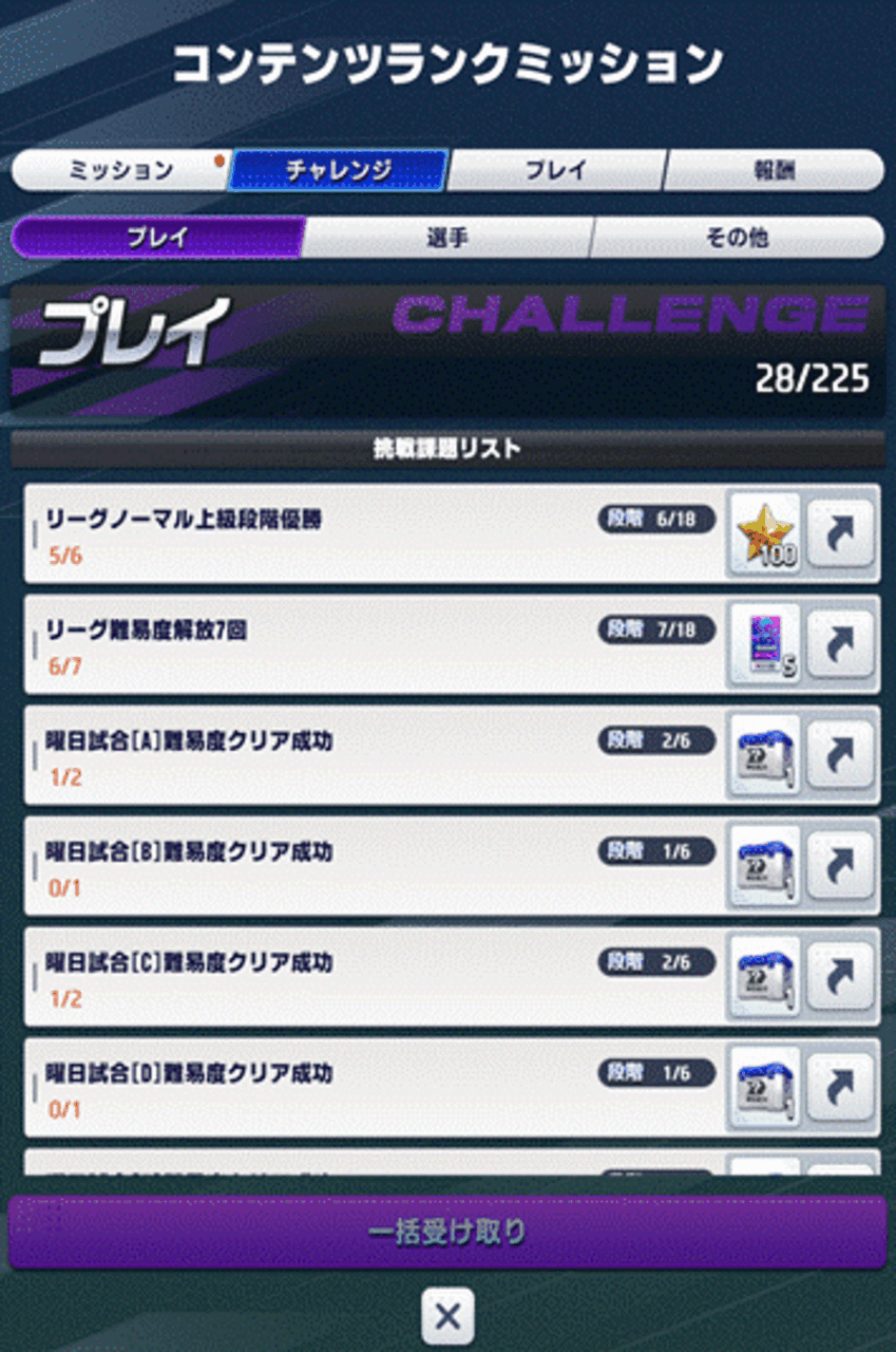 チャレンジ