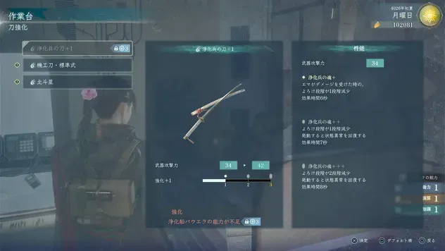 武器強化