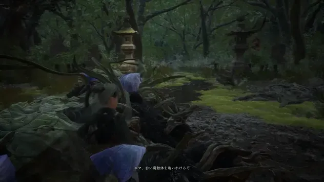 白い腐蝕体を追いかける