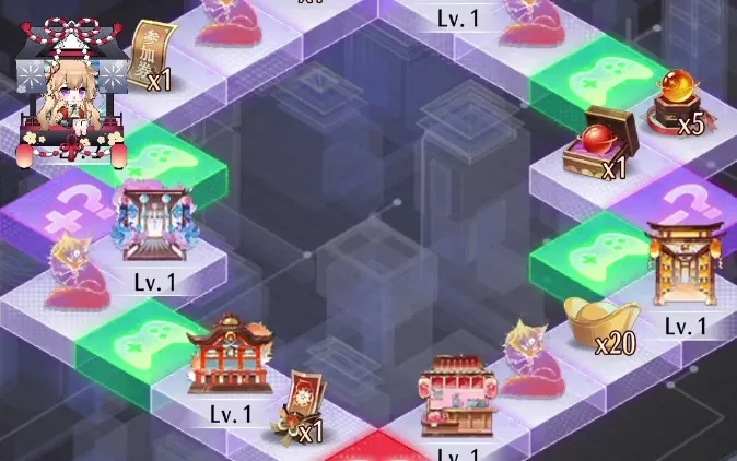 巡遊リハーサルのイベント画面