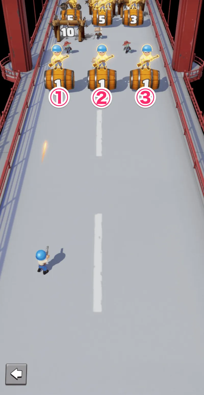 ①