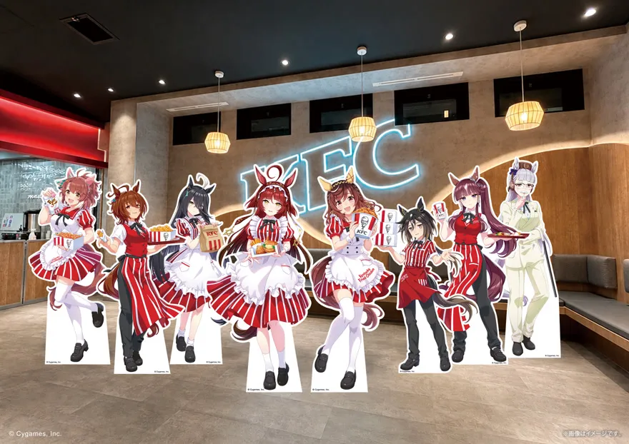 ラッピング店舗の様子