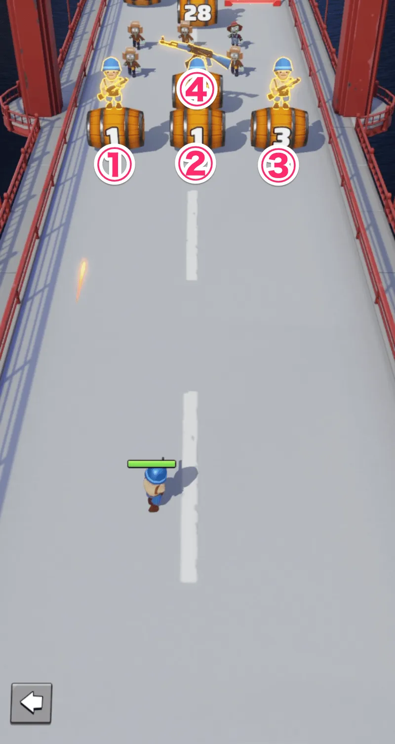 ①