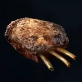 焼いた肉画像