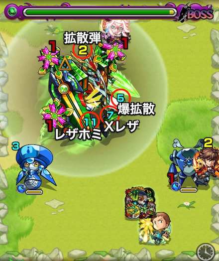 フルールボス2攻略