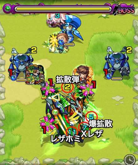 フルールボス3攻略