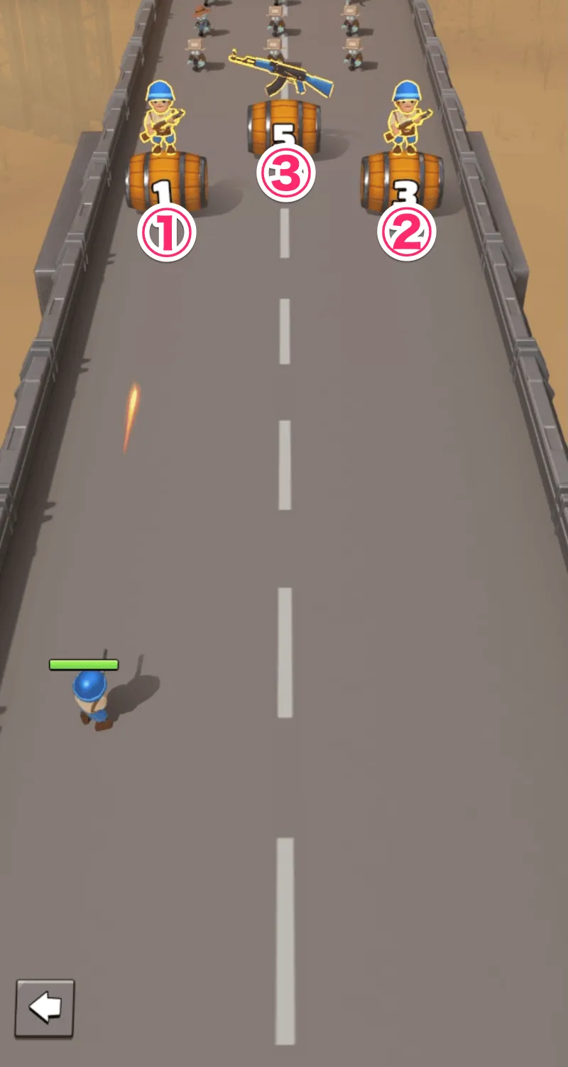 ①