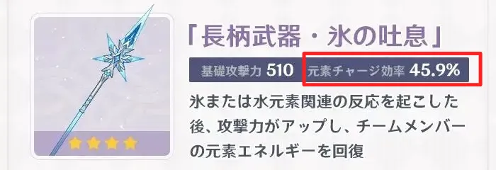 チャージ効率