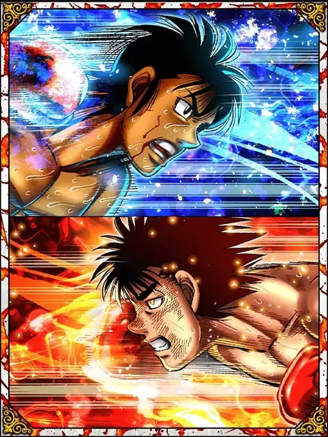 (全力強振)ウォーリー＆幕之内 一歩の画像