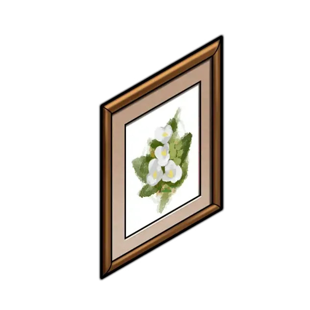 植物を描いた絵画Bの画像