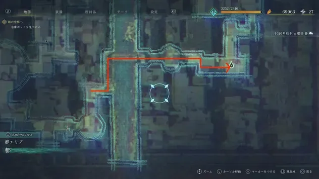 エレベーターの場所