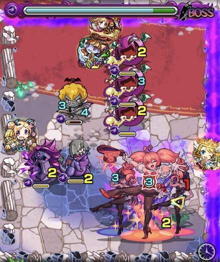 ボス1のザコ召喚