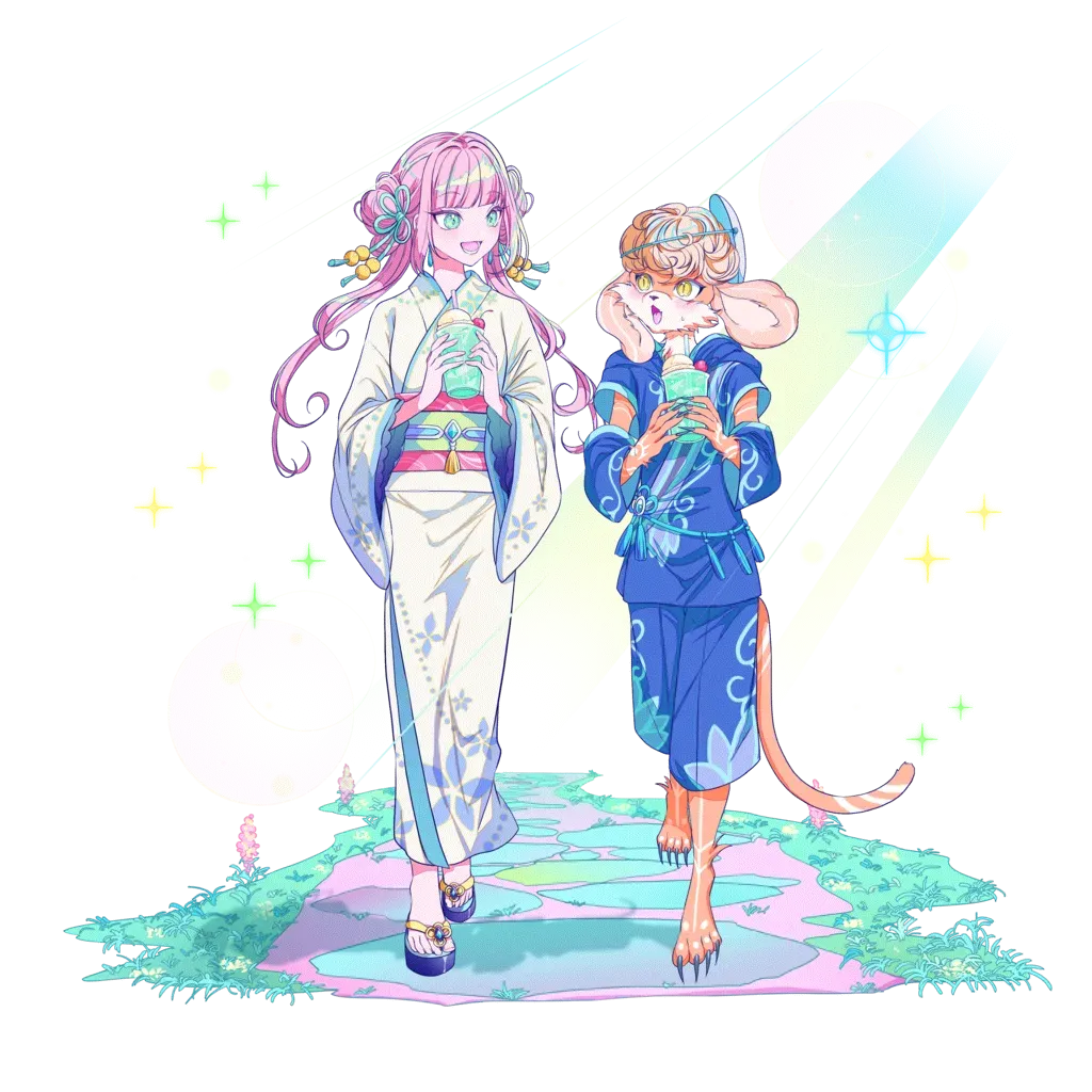オセロニアの［二人の時間］ジャラ＆ニィニーの画像