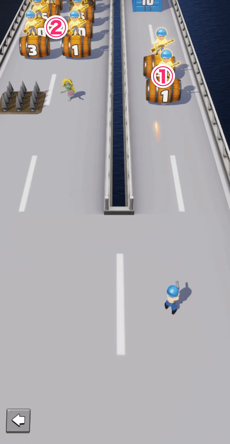 ①