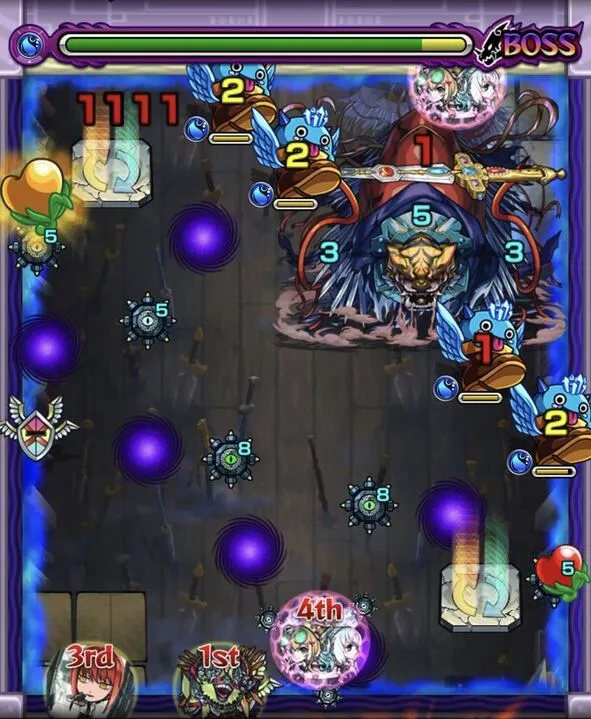 ヴェインボス2クロスドクロ処理後