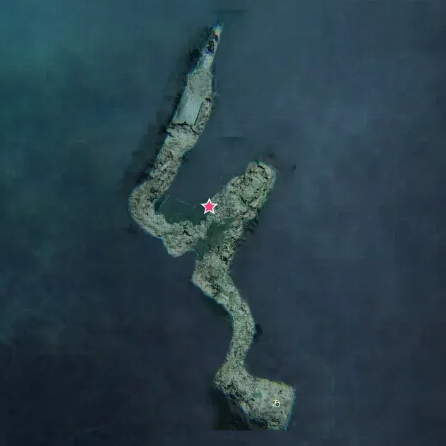 防衛陣地外壁付近