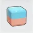 ツートーンのカベ画像