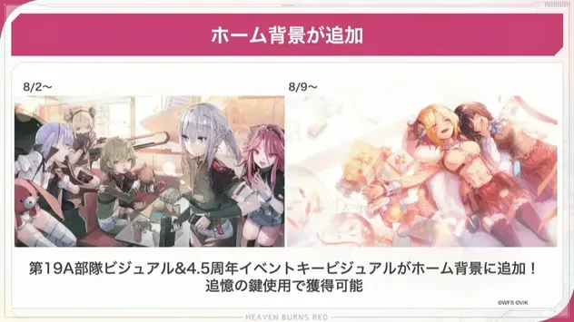ホーム背景追加