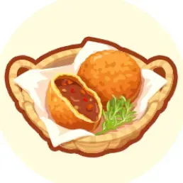ワカクサカレーパン