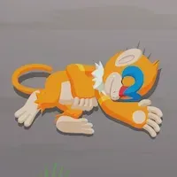 モウカザルの星3寝顔画像