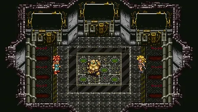 マザーブレーン撃破後に武器を入手する様子