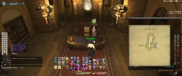 ミンフィリアと話す