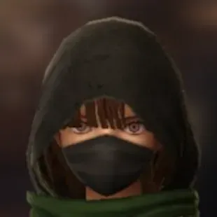 名も無き人間女忍者画像