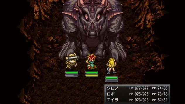 ボス「ルストティラノ」との戦闘