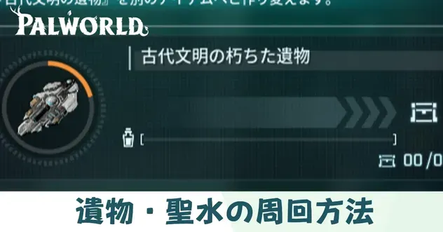 遺物周回