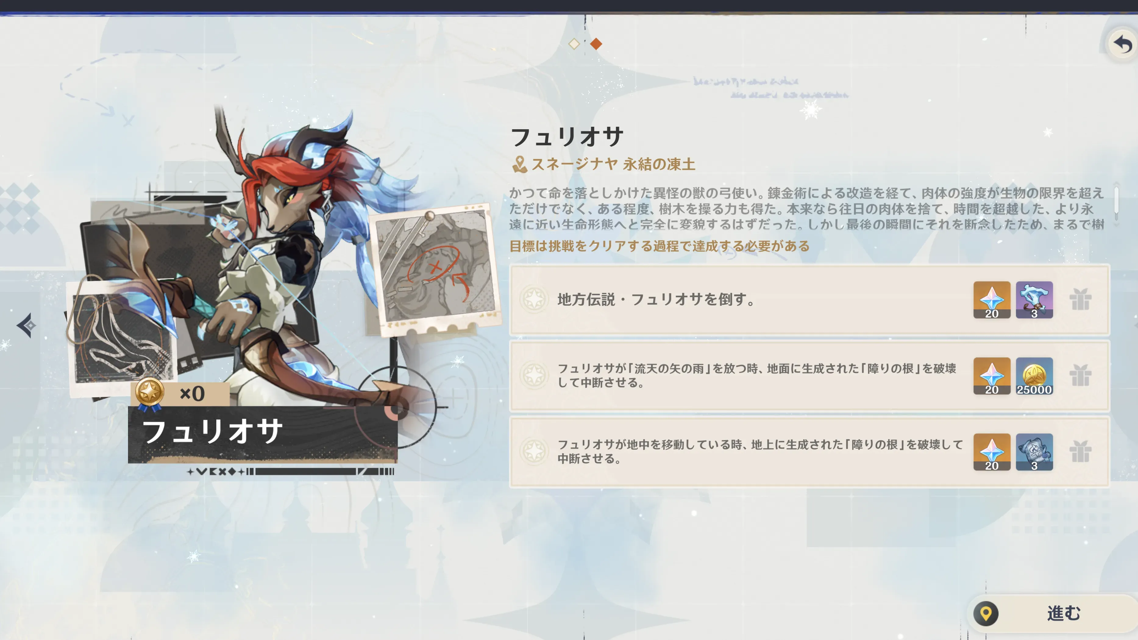 フュリオサ討伐目標