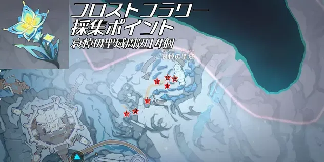 フロストフラワー採集ポイント_哀悼の聖域周辺14個
