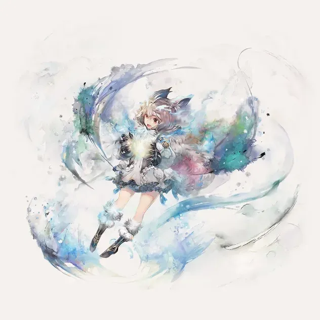 フェンリルの立ち絵