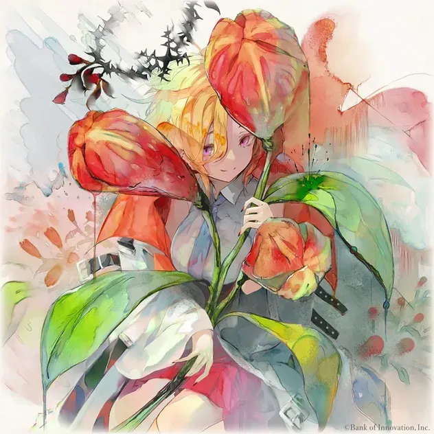 ［災芽の魔女］メリアの立ち絵