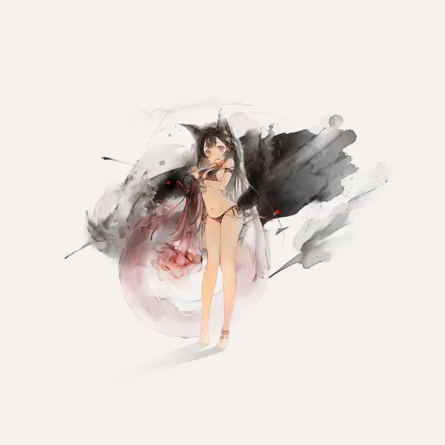 ［墓守の夏休み］モーザの立ち絵