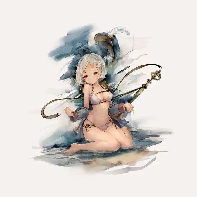 ［涼風の軍神］サブリナの立ち絵