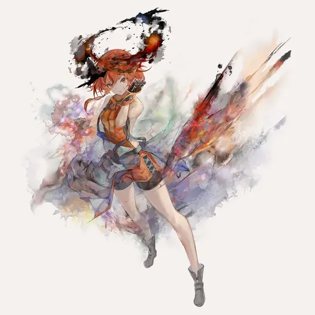 ［劫火の魔女］ヴァルリーデの立ち絵