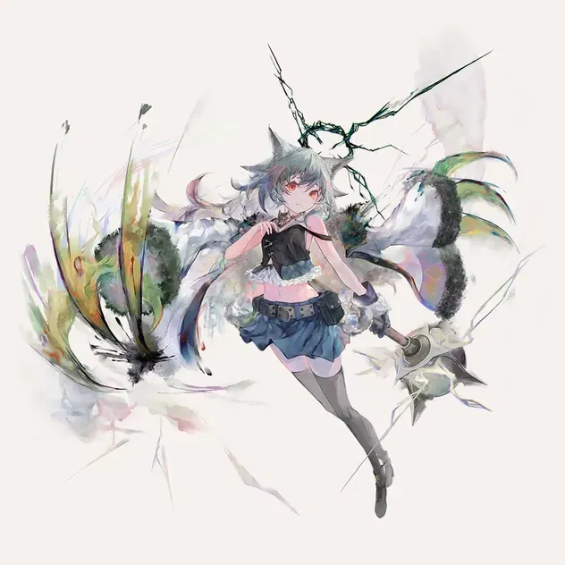 ［雷啼の魔女］ケルベロスの立ち絵