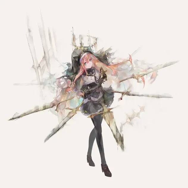 ［聖剣の魔女］フォルティナの立ち絵