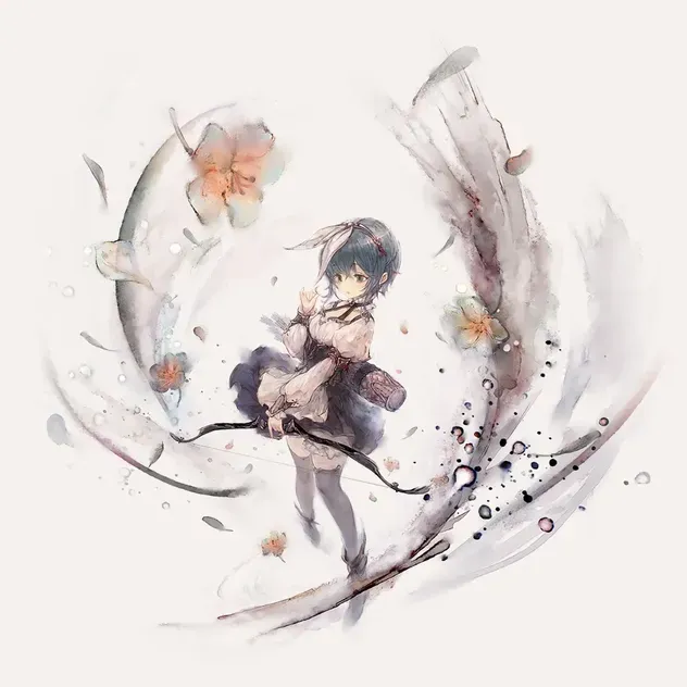 モニカの立ち絵