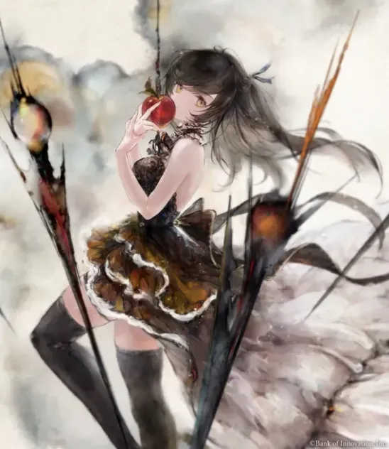 ［神呪の魔女］イリアの立ち絵