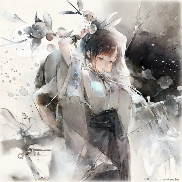 ［雪花の誓い］シズの立ち絵